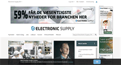 Desktop Screenshot of electronic-supply.dk